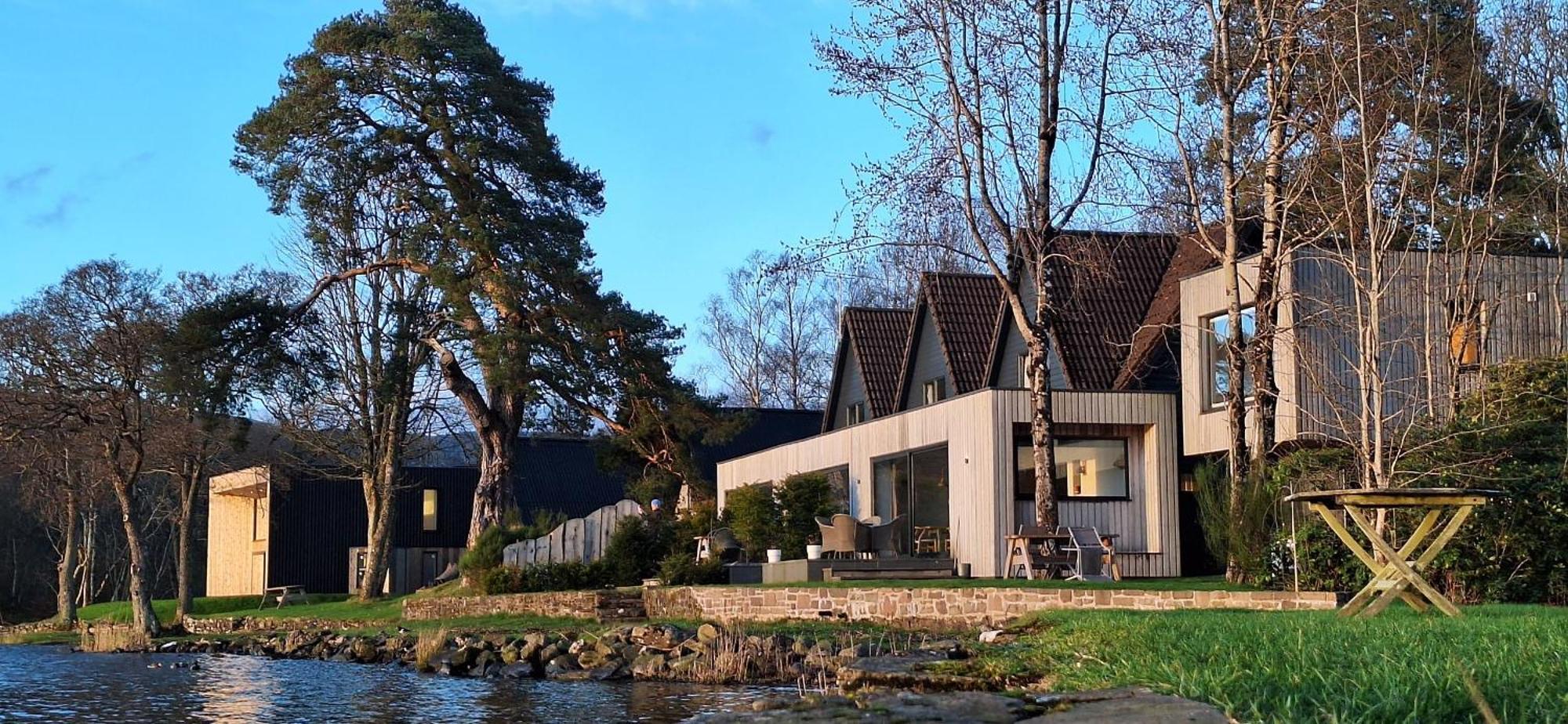 Lochend Chalets Port Of Menteith Экстерьер фото
